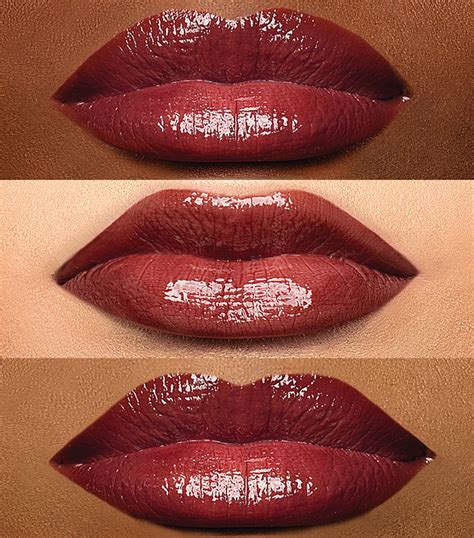 Uoma black magic high shine lipstick color chart